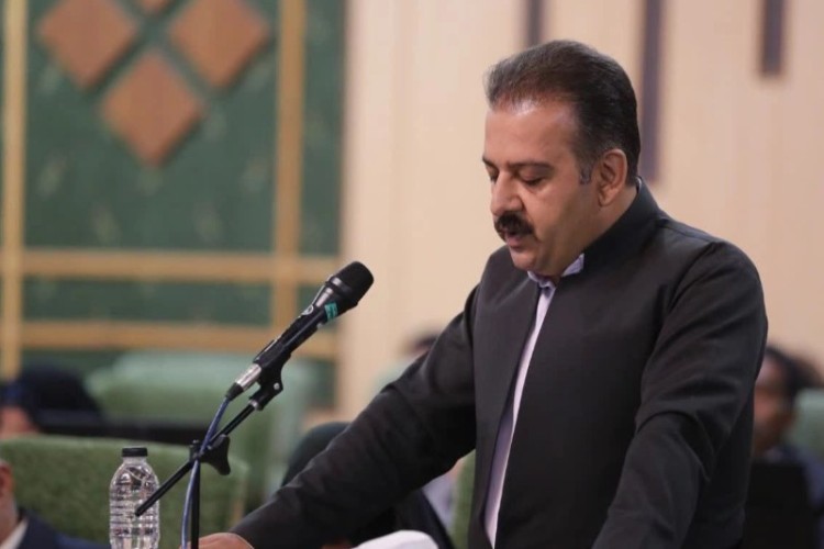 سخنان رئیس شورای شهر پاوه در دیدار با استاندار