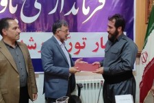 مراسم معارفه شهردار نودشه برگزار شد