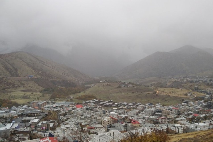 بارش  25 میلیمتری باران در شبانه روز گذشته در پاوه