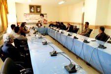 برگزاری  نشست هماهنگی برنامه های سالروز آزادسازی خرمشهر و ارتحال امام برگزار شد