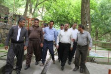 بازدید رئیس سازمان شیلات ایران از طرحهای شاخص آبزی پروری شهرستان پاوه +تصاویر