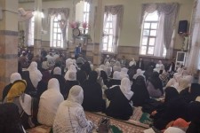 برگزاری دوازدهمین جلسه کلاس آموزشی کاروان حج اورامانات در مسجد قبای پاوه