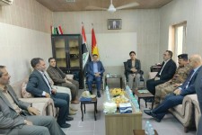 سفر سرپرست فرمانداری پاوه و هیئت همراه به شهر حلبجه