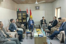 نشست مشترک فرمانداران پاوه و حلبچه برگزار شد