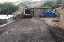 عملیات بهسازی جاده روستای لاران با 700 میلیون اعتبار در حال انجام است