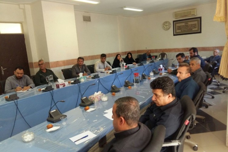 برگزاری جلسه شورای ترویج فرهنگ ایثار و شهادت در فرمانداری پاوه