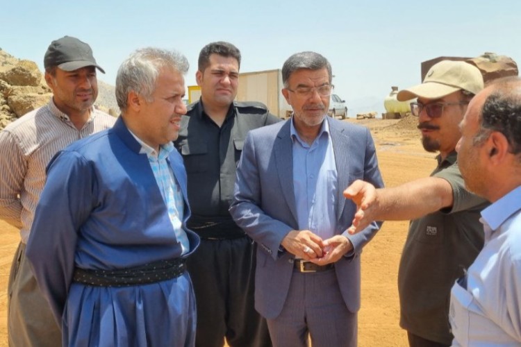 اتمام ۲۵ هزار متر مکعبی خاکبرداری سایت موقت مسافری شوشمی