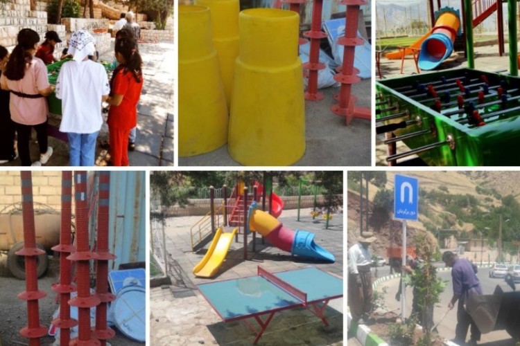 خرید و نصب تجهیزات ورزشی در پارک دالانی نوسود