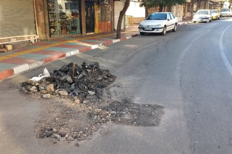 نخاله‌های ناشی از حفاری را در معابر سطح شهر رها نکنید