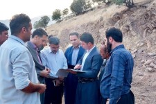 پروژه گازرسانی به روستای هجیج در حال انجام است