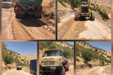 جاده روستای "بله ای" آسفالت می شود