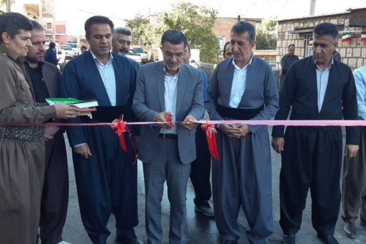 بهره‌برداری و کلنگ‌زنی ۷ پروژه شهرداری پاوه به مناسبت هفته دولت