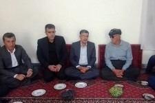از جانباز 50 درصد در روستای مرزی هانه گرمله تجلیل شد
