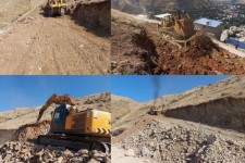 شروع عملیات اجرائی فاز اول احداث معبر احداث پارک جنگلی در قلادزی
