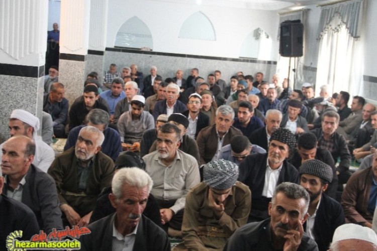 مراسم میلاد نبی مکرم اسلام(ص) در باینگان پاوه برگزار شد