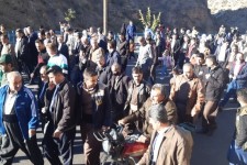 همایش پیاده روی خانوادگی در باینگان برگزار شد