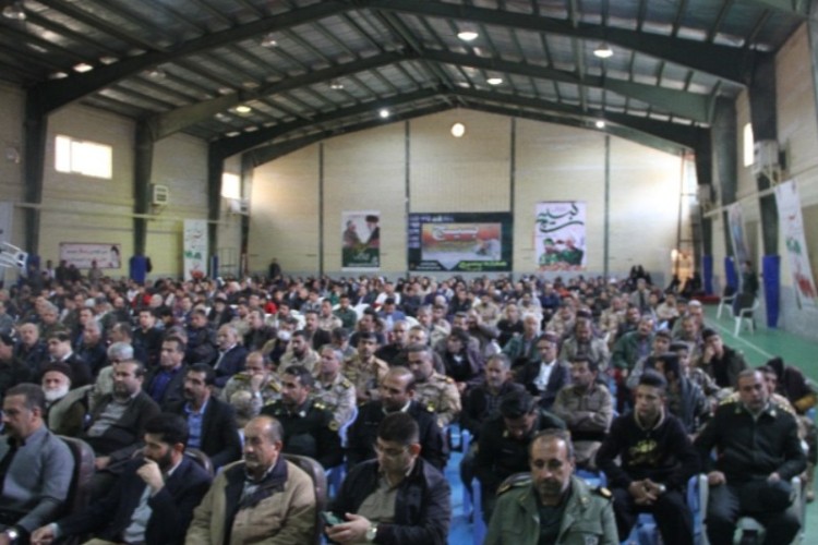 گردهمایی بسیجیان در سپاه ناحیه پاوه برگزار شد