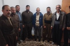 دیدار سردارآسیابانی با قهرمان پرتاب وزنه در پاوه