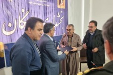 مراسم تودیع و معارفه بخشدار باینگان برگزار شد