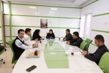 بازدید مسئول EOC دانشگاه و مدیر گروه کاهش خطر بلایای معاونت بهداشتی از شوشمی