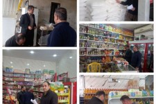 تشکیل سه پرونده تخلف صنف  خواروبار فروشی فروشی در پاوه