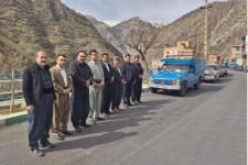 توزیع 16 سری جهیزیه در بین نو عروسان تحت پوشش کمیته امداد امام خمینی ره باینگان