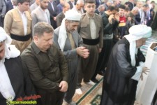 نماز عيد سعيد فطر در مسجد قباي پاوه برگزار شد