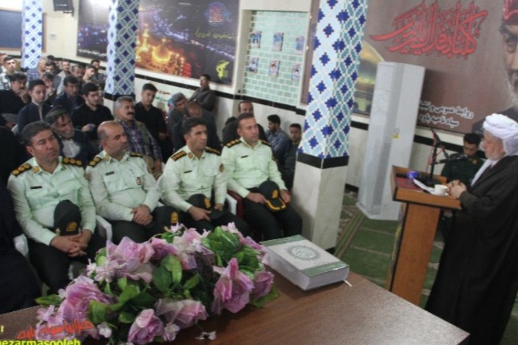 مراسم سالروز شهادت سردار سرافراز شهید حجازی در سپاه ناحیه پاوه برگزار شد