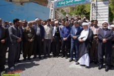 اجتماع مردم پاوه در حمایت از سیلی سپاه پاسداران به رژیم اشغالگر قدس