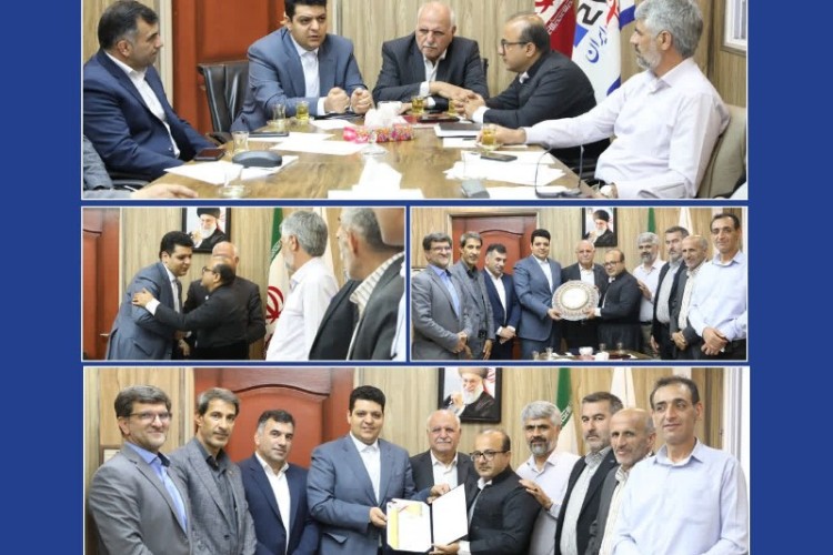 تقدیر از بهروز شفیعی رئیس کمیسیون برنامه و بودجه اتاق اصناف ایران