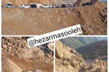 وقوع حادثه در گردنه تته دو کشته برجای گذاشت