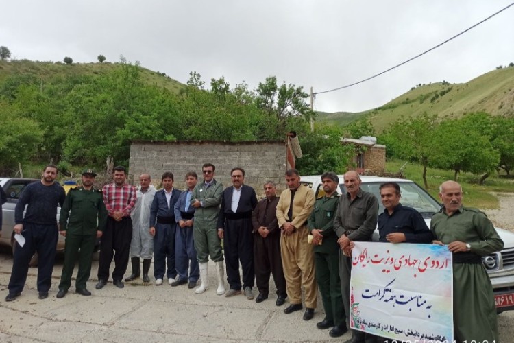 اجرای اردوی جهادی دامپزشکی به روستاهای لاران علیا و لاران سفلی بخش باینگان+تصاویر