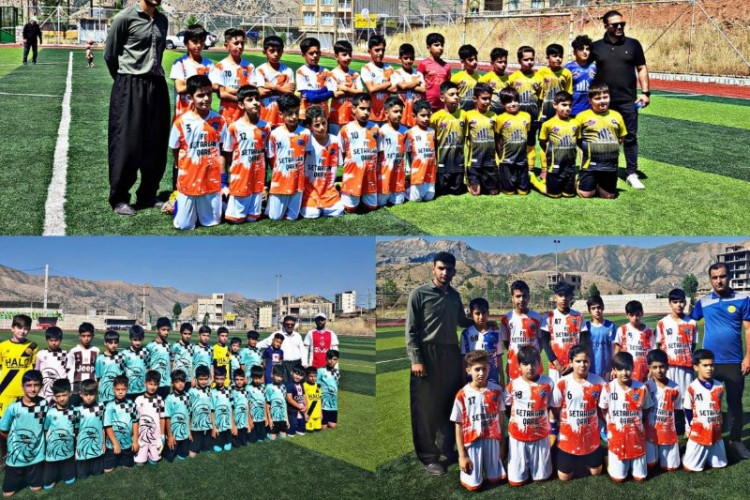 برگزاری فستیوال چندجانبه فوتبال در زمین چمن نوریاب