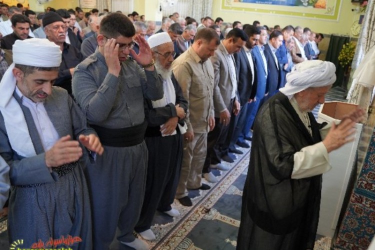 اقامه نماز عید سعید قربان در پاوه