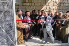 زمین چمن مصنوعی باینگان، افتتاح شد