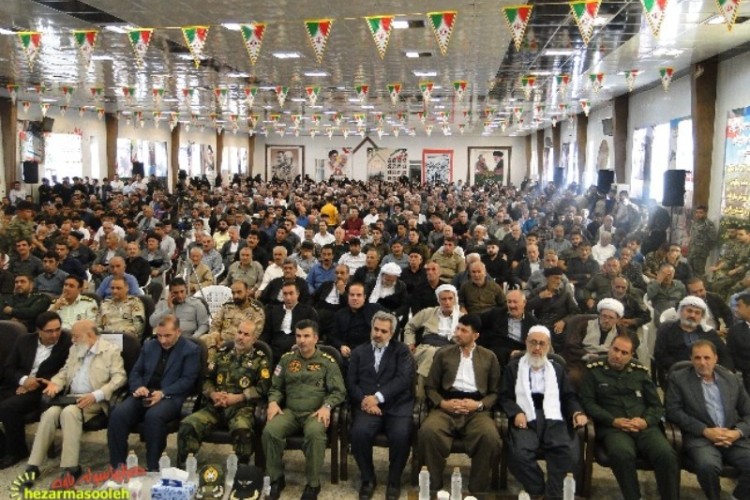 مراسم بزرگداشت سالروز شکست حصر پاوه برگزار شد