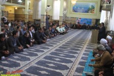 بمناسبته هفته دولت جمعی از مسئولین با امام جمعه پاوه دیدار کردند