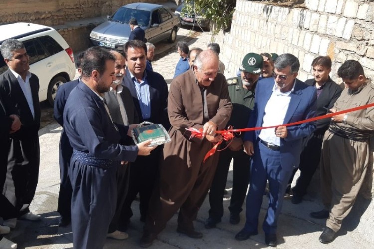 افتتاح پروژه‌های شهرداری پاوه به ارزش 63 میلیارد ریال به مناسبت هفته دولت