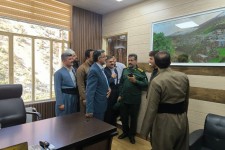 افتتاح ساختمان خانه بهداشت روستای زردویی بخش باینگان