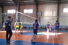 برگزاری مسابقات لیگ والیبال استان در پاوه