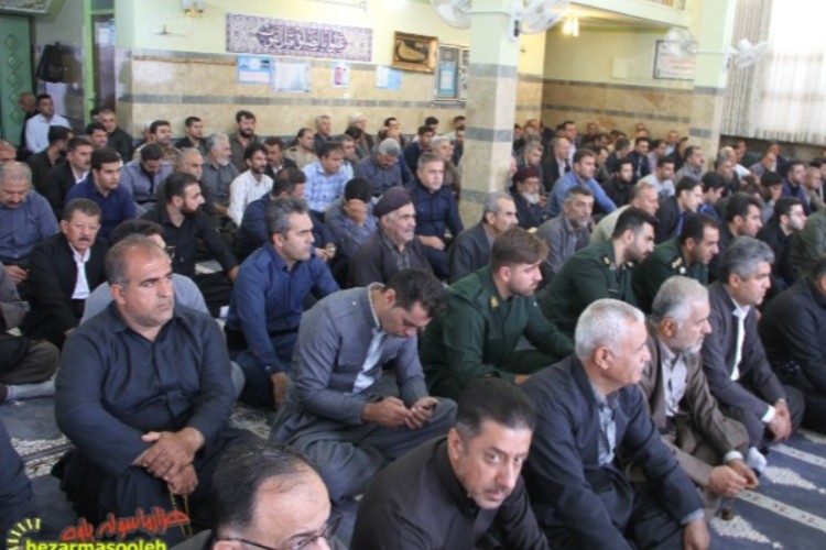 مراسم بزرگداشت یاد و خاطره شهید سید حسن نصرالله در پاوه برگزار شد