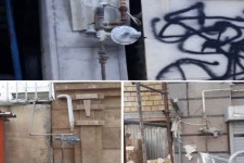 دزدی گاز با تیوپ! زرنگی یا بازی با جان مردم