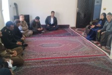 دیدار و سرکشی از خانواده معظم شهدا در شهر نوسود