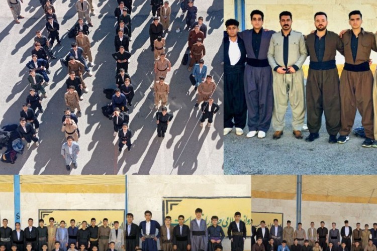 جشن لباس اصیل کردی در دبیرستان فاروق اعظم(رض) پاوه برگزار شد