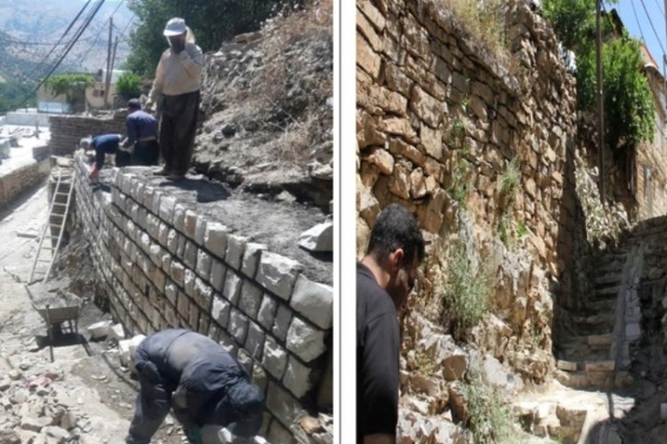 زیرساخت‌های مورد نیاز گردشگری روستای خانقاه پاوه تکمیل شد