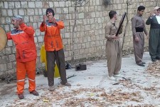 اجرای نمایش خیابانی (بازگشت) در باینگان پاوه