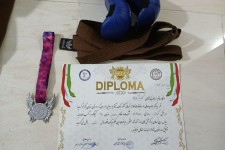 افتخاری دیگر برای بانوی کاراته کای بانوره ای در مسابقات قهرمانی کشور