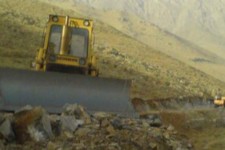 پروژه پارک قلادزه به صورت آرام آرام در حال انجام است