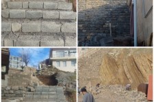 عملیات عمرانی شهرداری نوسود اجرا شد