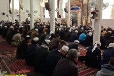 گردهمایی روحانیون اهل سنت استان کرمانشاه در مسجد جامع پاوه برگزار شد
